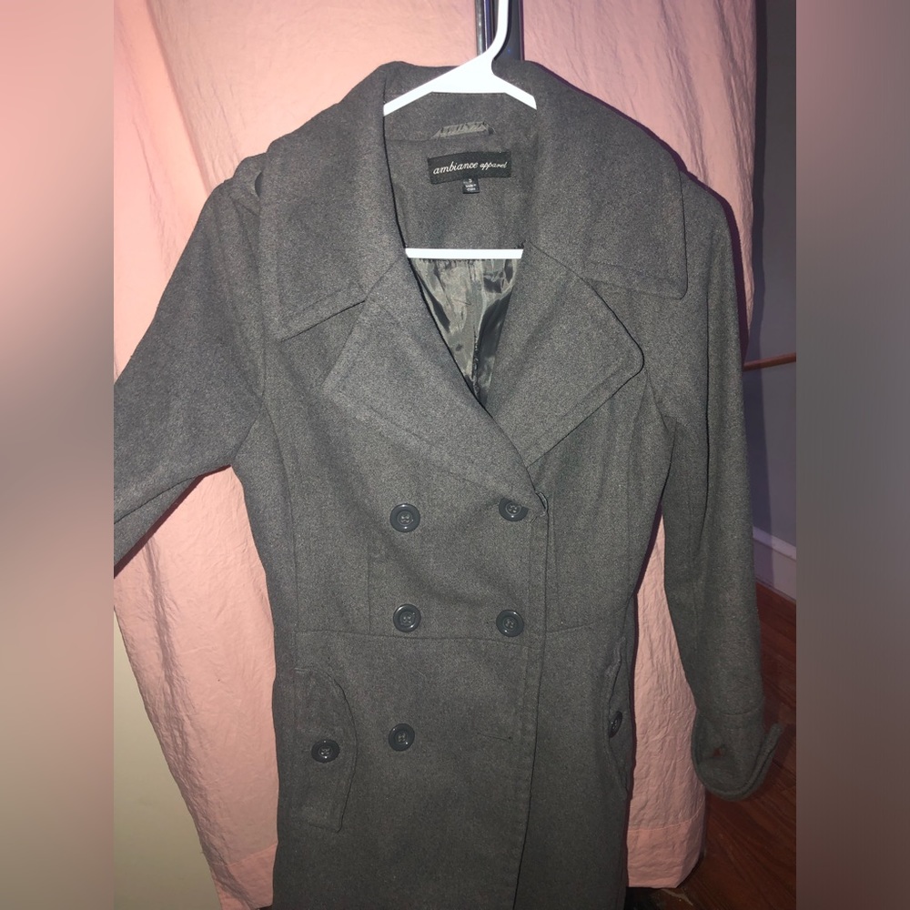 Grey PeaCoat!